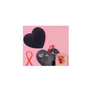  Valentines Day Arts and Crafts Magic Color Scratch Hearts 