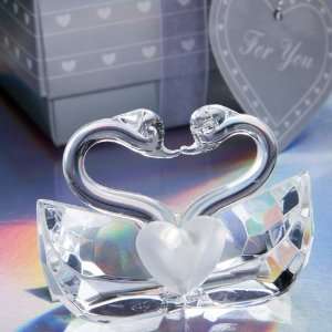    Baby Keepsake: Choice Crystal Collection kissing swans: Baby