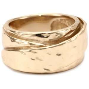  Bronzed by Barse Hammered Ring, Size 7 Jewelry