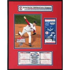  Ticket Frame Jr.   2004 World Series Game 2   Boston Red 