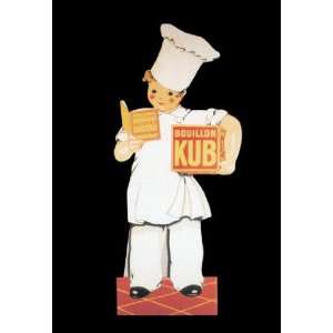  Bouillon Kub 12x18 Giclee on canvas: Home & Kitchen