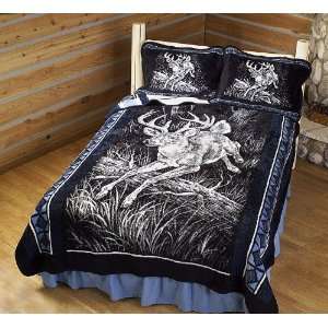  American Deer Throw: Home & Kitchen