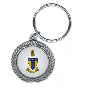  Alpha Tau Omega Pewter Key Ring: Office Products