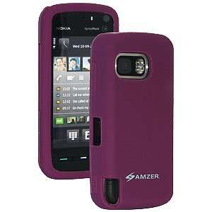  New Amzer Premium Silicone Skin Jelly Case Purple For 