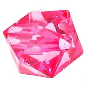   Cube faceted plastic beads (45 pcs) 10mm 052710: Arts, Crafts & Sewing