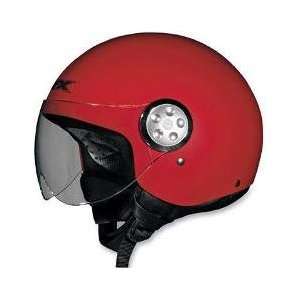   FX 42 Pilot Helmet , Color: Flat Red, Size: XS 0103 0545: Automotive