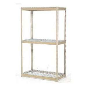   Starter Rack 72x36x84 Tan With 3 Levels No Deck 750 Lb Cap Per Level