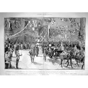  1901 KING CARRIAGE PROCESSION JAMESS MARLBOROUGH HOUSE 