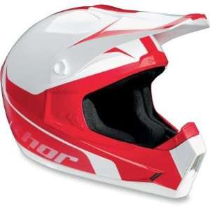   Helmet , Color White/Red, Style Bio, Size Lg 0111 0648 Automotive