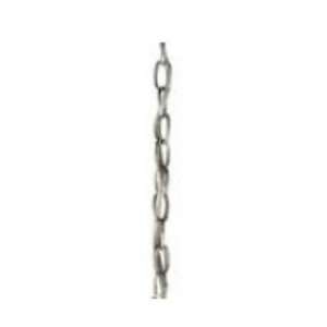   Currey and Company 0780 8 Chain in Silver Leaf 0780