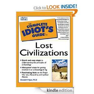 UC_The Complete Idiots Guide to Lost Civilization Donald Ryan 