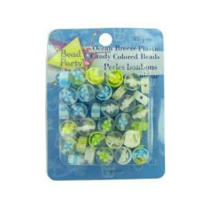  Ocean Breeze Candy colored Beads, Pack Of 2: Everything 