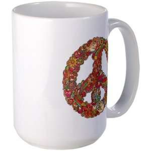  Large Mug Coffee Drink Cup Peaceful Peace Symbol 