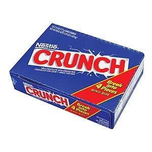 Nestle Crunch King 4 Piece 18 Bars Grocery & Gourmet Food