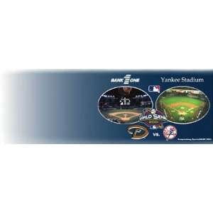   & New York Yankees Dueling Stadiums Photo Bat