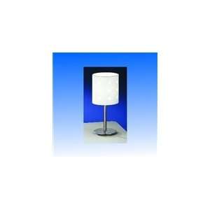   100120 14H 1 Light Table Lamp in Satin Nickel   G999 100120,: Home