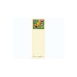  American Goldfinch Magnetic Note Pad: Kitchen & Dining