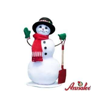  Annalee 9 Shimmermint Snowman Figurine