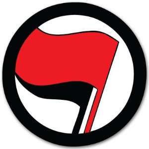  Anti fascism fascist movement sticker decal 4 x 4 