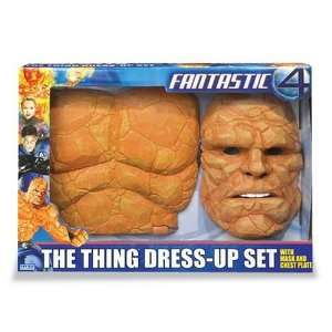  Fantastic 4: Thing Dress Up Set   Mask and Chest Plate 