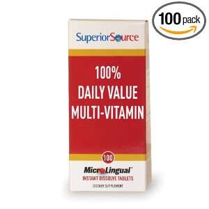 Superior Source One Daily Multi Vitamin (100 tablets 