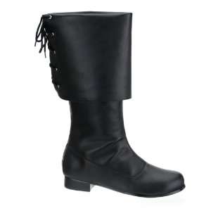  PIRATE 120, WOMEN BLACK PU PIRATE BOOT: Everything Else