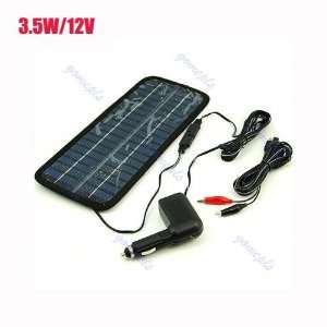   12V Solar Car Battery Charger For indoor use  solar panel  Players