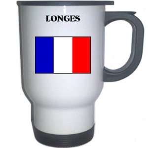 France   LONGES White Stainless Steel Mug: Everything 