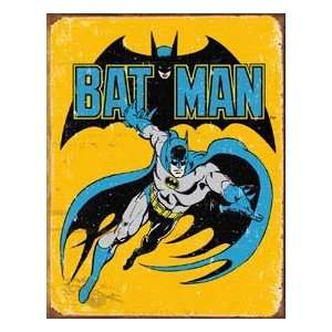  Batman Retro Tin Sign , 13x16 , 13x16
