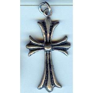   Silver Cross Pendant Traditional Design # 1474 