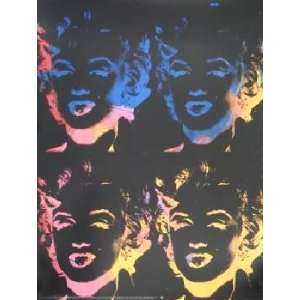 Andy Warhol   Four Multicolored Marilyns: Home & Kitchen