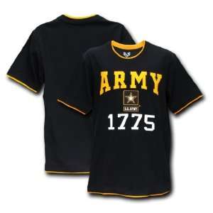  ARMY 1775 DOUBLE LAYER T SHIRT US MILITARY SHIRTS SIZE 