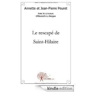Le Rescape de Saint Hilaire Annette et Jean Pier  Kindle 