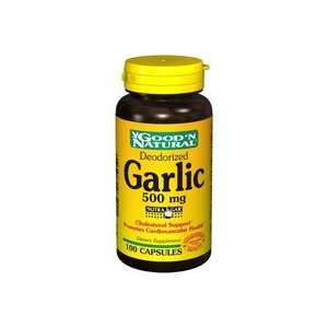  Deodorized Garlic 500mg   100 caps,(Goodn Natural 