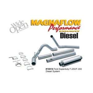 MagnaFlow Diesel Turbo Back Tuner Exhaust System, for the 2003 Ford F 