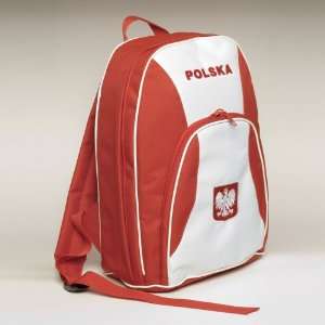   Two Pockets, POLSKA with Embroidered White Eagle