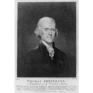  Thomas Jefferson,1743 1826,Decalaration of Independence 