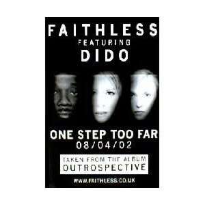  Music   Dance Posters Faithless   Featuring Dido Poster 