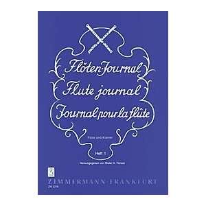  Flute Journal for Flute and Piano Vol.1 Musical 