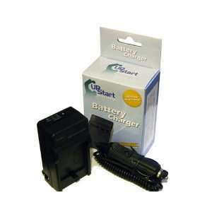  UpStart Battery Replacement AC/DC Dual Charger for Canon IXUS 85 
