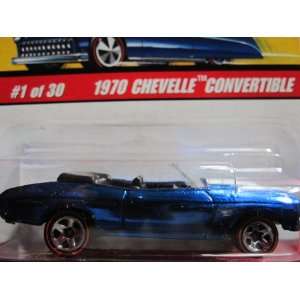 1970 Chevelle Convertible (Spectraflame Blue) 2005 Hot Wheels Classics 
