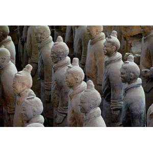 China, Shaanxi Province, Xian, Lintong, Terra cotta Museum Pit 1 