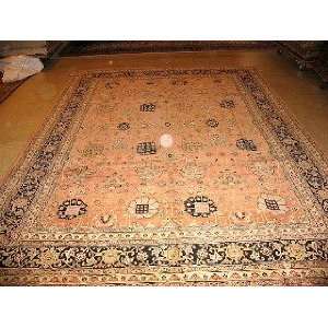    9x13 Hand Knotted Agra India Rug   91x130: Home & Kitchen