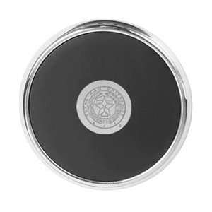  Texas A&M   Silver Coaster Black Leather: Sports 