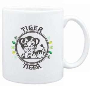  Mug White  Tiger  Zodiacs: Sports & Outdoors