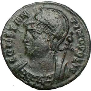 CONSTANTINE I the Great Founds CONSTANTINOPLE 330AD Ancient Roman Coin 