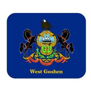  US State Flag   West Goshen, Pennsylvania (PA) Mouse Pad 