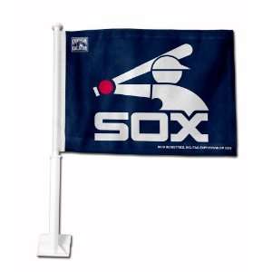  Chicago White Sox Batterman Logo Car Flag Sports 