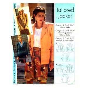  Step by Step Sewing Pattern Tailored Jacket Size 4   22 
