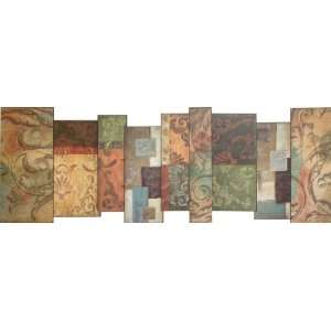   Collage 3 Dimensional Wall Art, Mixed colors: Home & Kitchen